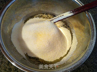 玉米面芝麻饼干的做法步骤:5