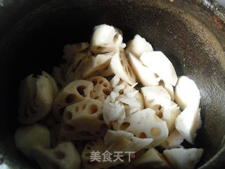 排骨藕汤的做法步骤:5