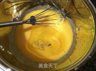 绿豆酸奶戚风蛋糕的做法步骤：4