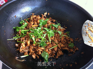 炒鲅鱼的做法步骤:7