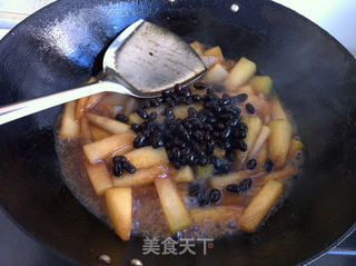 黑豆烧冬瓜的做法步骤:6
