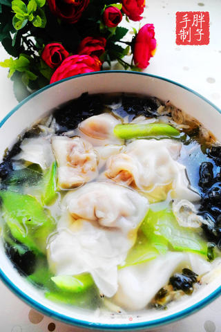虾仁猪肉馄饨的做法步骤:10
