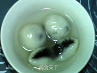 黑芝麻茯苓汤圆的做法步骤:16