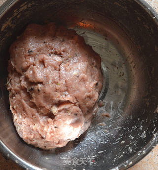 自制香菇肉丸的做法步骤:6