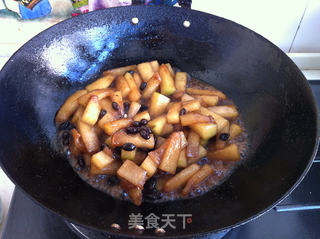黑豆烧冬瓜的做法步骤:7