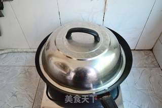 【南瓜蒸百合】金银满屋福满仓的做法步骤:4