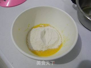 波点蛋糕片的做法步骤:2