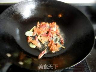 菠菜炒鸡肝的做法步骤:6