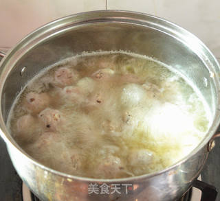 自制香菇肉丸的做法步骤:9