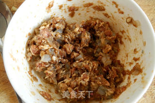 虾仁猪肉馄饨的做法步骤:4