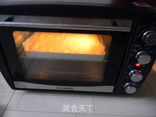 香蕉炼乳蛋糕卷的做法步骤:7