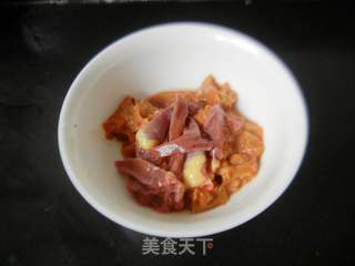 菠菜炒鸡肝的做法步骤:3