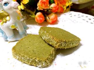椰蓉抹茶手工饼干的做法步骤:17