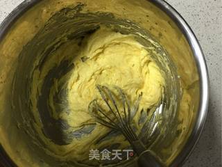 椰蓉抹茶手工饼干的做法步骤:4