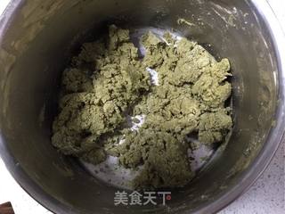 椰蓉抹茶手工饼干的做法步骤:7