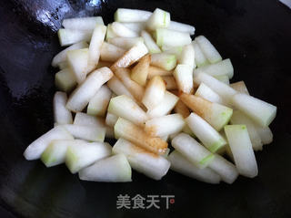 红烧冬瓜条的做法步骤:3
