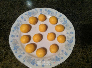 南瓜枣泥汤圆的做法步骤:7