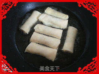 迎春纳福——炸春卷(含春卷皮做法)的做法步骤:36
