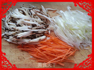 迎春纳福——炸春卷(含春卷皮做法)的做法步骤:17