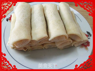 迎春纳福——炸春卷(含春卷皮做法)的做法步骤:34