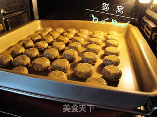 榛果黑芝麻酥的做法步骤:9