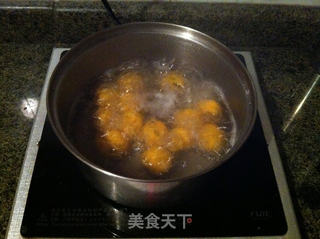 南瓜枣泥汤圆的做法步骤:8