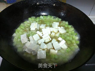 萝卜虾皮炖豆腐的做法步骤:8
