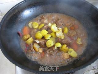 板栗烧排骨的做法步骤:8
