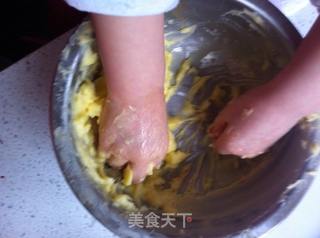 宝贝小酥脆饼干的做法步骤:2