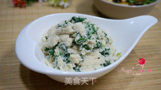豆腐渣炒芹菜叶的做法步骤:8