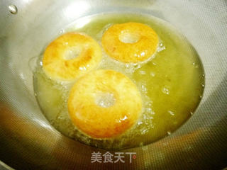 多彩甜甜圈的做法步骤:15