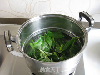 白灼芥蓝的做法步骤:4