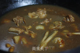 香芋焖鹅的做法步骤:10