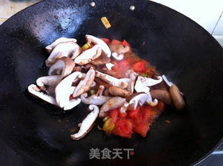 香菇粉丝鸡蛋汤的做法步骤:4