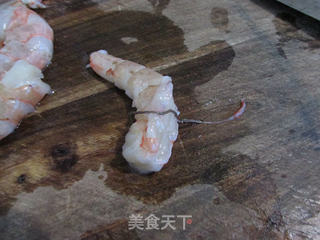 虾仁菠菜塔的做法步骤:5