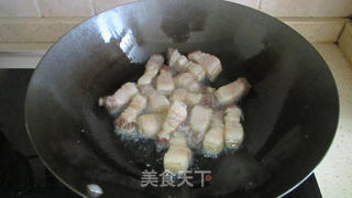干豆角烧肉的做法步骤:4