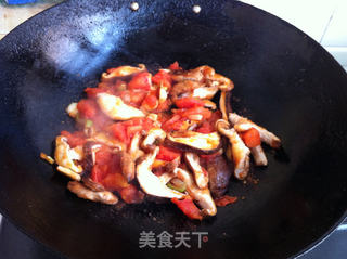 香菇粉丝鸡蛋汤的做法步骤:5