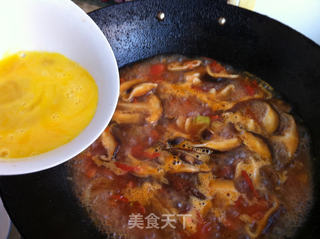 香菇粉丝鸡蛋汤的做法步骤:8