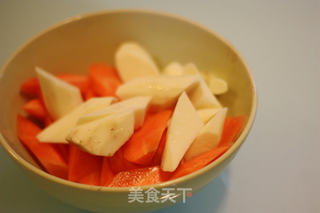 花生咸猪骨粥的做法步骤:3