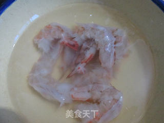 虾仁菠菜塔的做法步骤:6