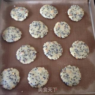 黑芝麻核桃酥的做法步骤:9