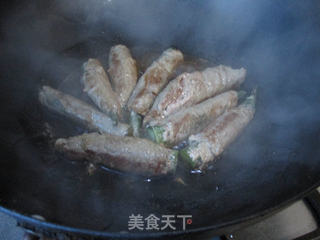 牛肉秋葵卷的做法步骤:8