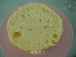奶油蛋糕的做法步骤:2