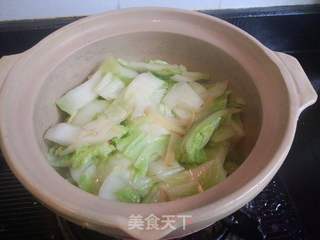 白菜一品锅的做法步骤:6