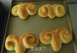 咩咩羊面包的做法步骤:12