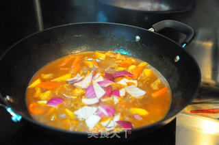 土豆咖喱牛肉--附做土豆不散的小窍门的做法步骤:14