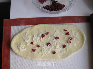 千层蔓越莓土司的做法步骤:13