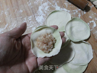 白菜猪肉水饺的做法步骤:16