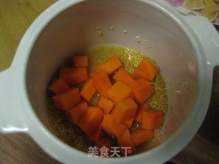 小米南瓜粥的做法步骤:4