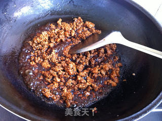 苦瓜炒肉末的做法步骤:8